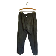 Buckle-Back German Luftwaffe Drill Work Trousers, back