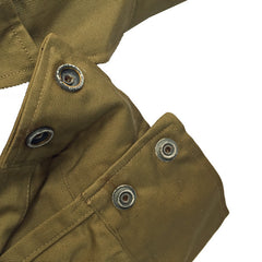 Unissued M42 Paratrooper Jump Jacket, sleeve and cuff detail