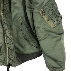 Alpha Industries US Air Force MA-1 Flight Jacket Dated 1973