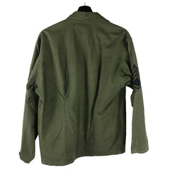 1st Pattern US Army HBT Herringbone Utility Jacket named w/ Medic stencil