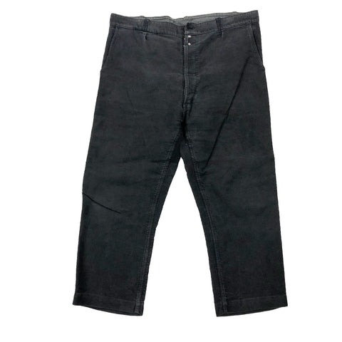 3 Etoile French Black Moleskin Work Trousers