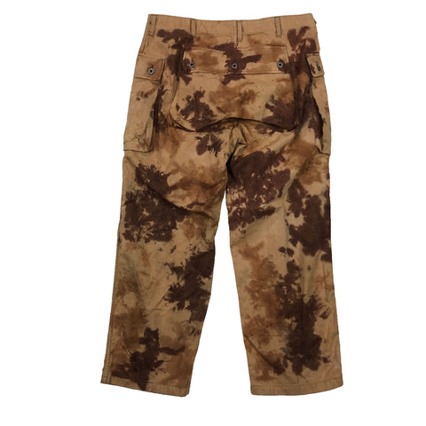 Hand Dyed Camouflage USMC P44 HBT Trousers