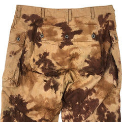 Hand Dyed Camouflage USMC P44 HBT Trousers