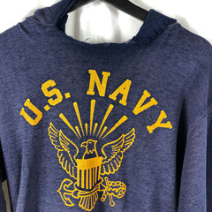 Vintage 1950s US Navy Sweatshirt Hoodie