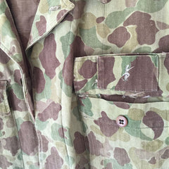 Customized Army Normandy Camouflage Jacket, detail