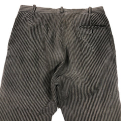 Vintage French Pinstripe Work Trousers C1930