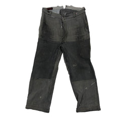 C1930 Buckle Back Vintage L'Ideal French Patched Work Trousers
