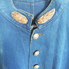 19th Century French Fireman's Linen Tunic