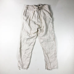 Relic 1940s German Trellis HBT Work Trousers Patched