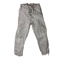 Relic 1940s German Trellis HBT Work Trousers Patched