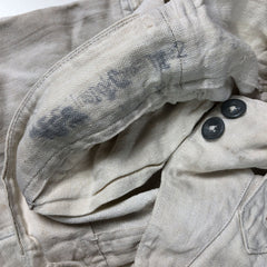 Relic 1940s German Trellis HBT Work Trousers Patched
