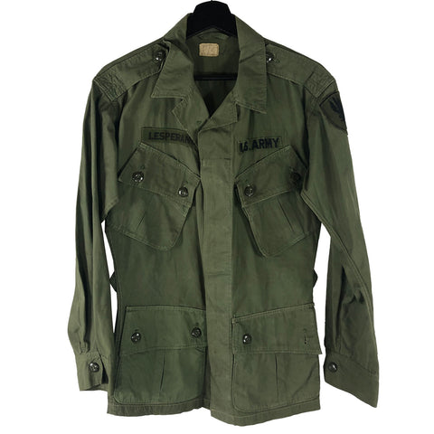 Named US Army 1st Aviation Brigade Poplin Tropical Jacket 1st Pattern