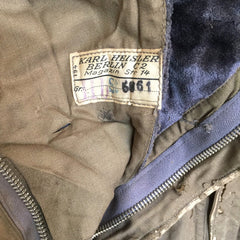 Relic Karl Heisler German Luftwaffe Heated Channel Flight Suit