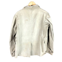 C1930 French Military Chore Jacket Sun Bleached