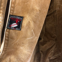 Vintage 1950s Red Head Canvas Hunting Jacket