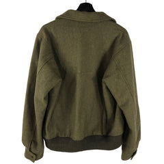 French Air Force Wool Flight Jacket 1950s Indochina