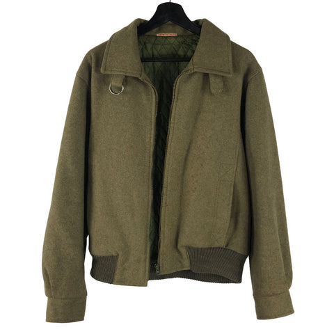 French Air Force Wool Flight Jacket 1950s Indochina
