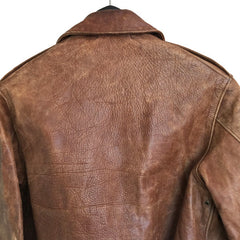 Named Rough Wear Type A2 Leather Flight Jacket