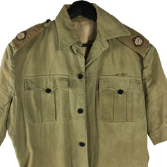 British Shortsleeve Tropical Safari Jacket North Africa C1940