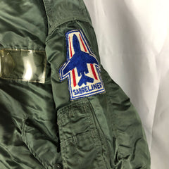 Patched Sabreliner US Air Force L-2B Flight Jacket