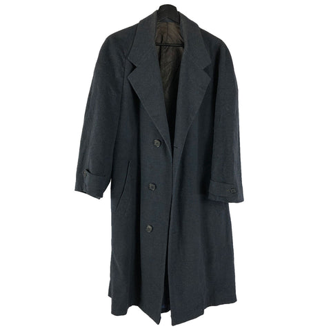 C1940 Union Made Eagleson Los Angeles Cashmere Overcoat