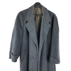 C1940 Union Made Eagleson Los Angeles Cashmere Overcoat