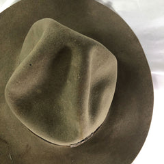 1920s French Boy Scout Campaign Felt Hat