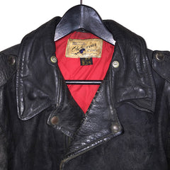 1950s Sears Hercules D-Pocket Motorcycle Leather Jacket