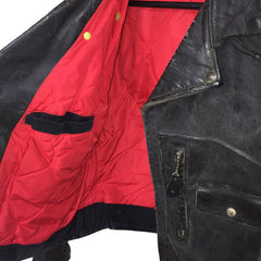 1950s Sears Hercules D-Pocket Motorcycle Leather Jacket