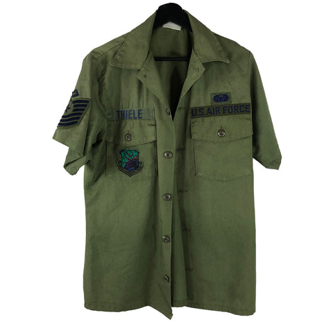 US Air Force Patched Shirt SGT 1970