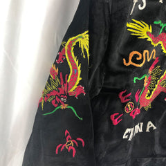 Silk 1950s Sukajan Tsingtao China Souvenir Jacket