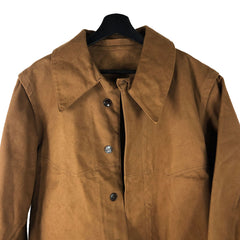 French SNCF Railroad Canvas Work Jacket C1930