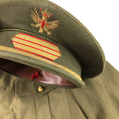 M1943 Spanish Artillery Tunic w/ Trousers Visor & Belt