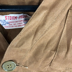 C1950 British Hong Kong Made Storm-Pruf Fishing Vest