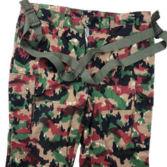 Swiss Jigsaw Camouflage Trousers Large