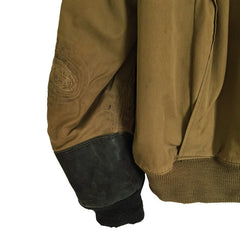 Customized 2nd Pattern Tanker Jacket, sleeve detail