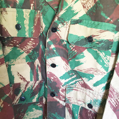 Theatre Indochina Made French Lizard Camouflage Jacket