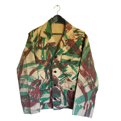 Theatre Indochina Made French Lizard Camouflage Jacket
