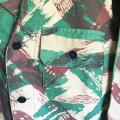 Theatre Indochina Made French Lizard Camouflage Jacket