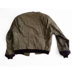 Private Purchase Theatre Made Custom Tanker Jacket, back flat view