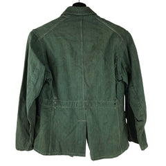 Original German Heer Army HBT Linen Trellis Work Jacket