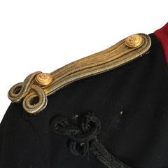 M1893 French Infantry Dolman Officer's Tunic, shoulder detail