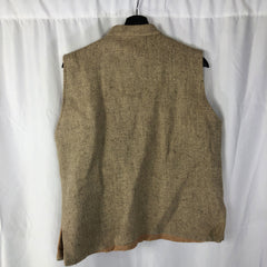 1930s French Wool Tweed Work Vest