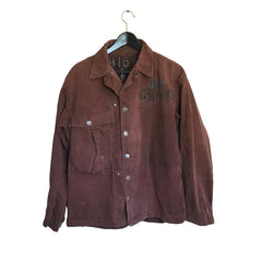 Stenciled POW Vat Dyed 2nd Pattern US Army HBT Jacket