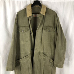 Vintage Denim Outdoor Style Wear It Out Duster Work Coat