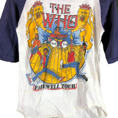 The Who Vintage Concert T-Shirt Farewell US Tour 1982